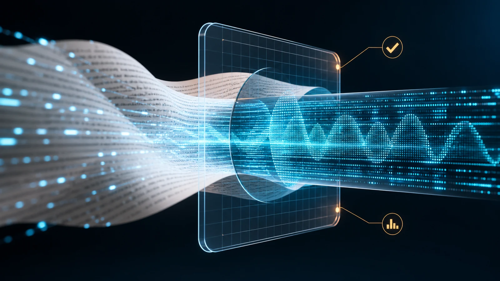 Patrón estadístico invisible integrado en un flujo de texto generado por inteligencia artificial