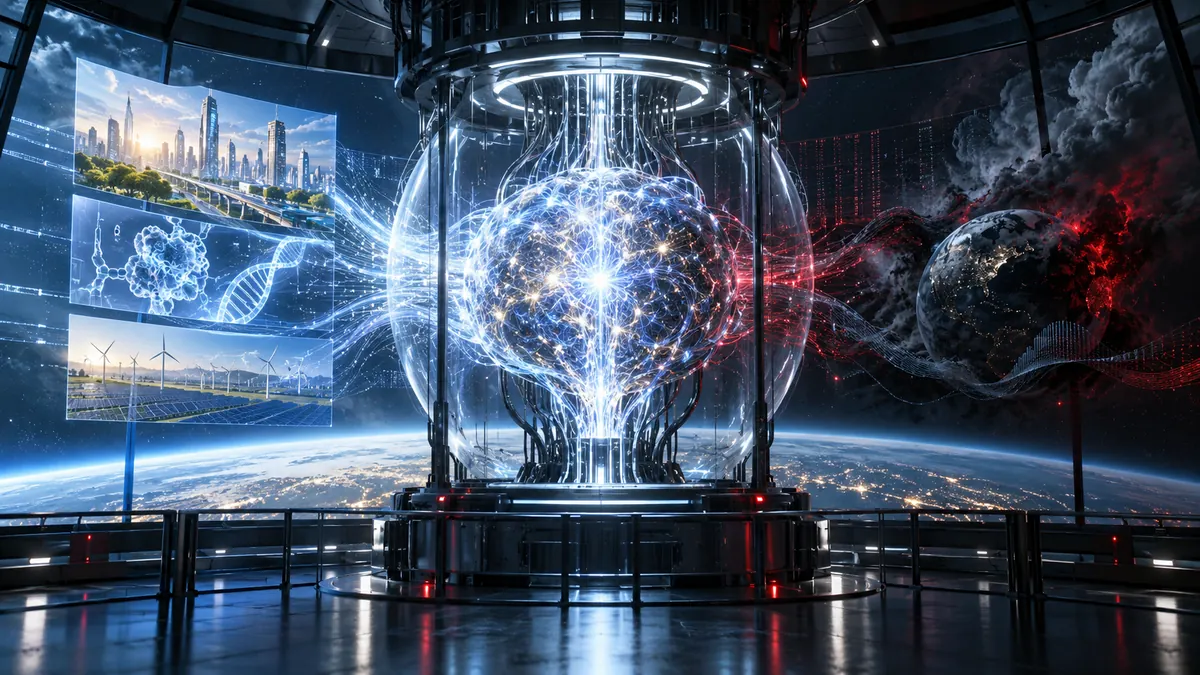 Núcleo de inteligencia artificial contenido entre avances científicos y una señal de riesgo global